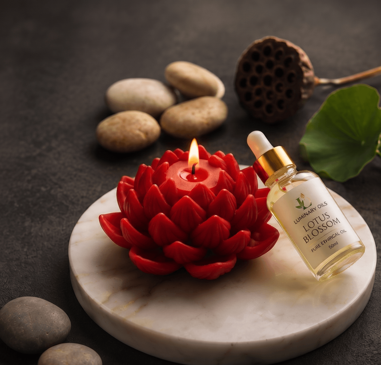 Calming Lotus Candle